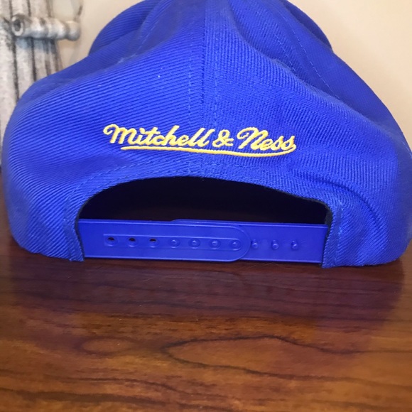 Golden State Warriors Blue Yellow Flat Bill hat. - Picture 2 of 2